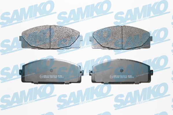 Samko 5SP1595 - Kit de plaquettes de frein, frein à disque cwaw.fr