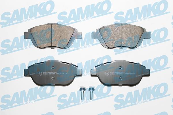 Samko 5SP1590 - Kit de plaquettes de frein, frein à disque cwaw.fr