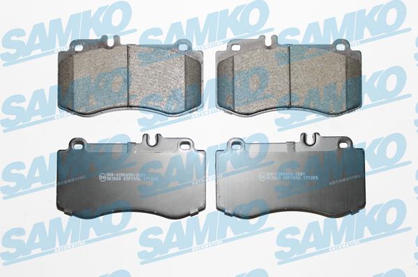 Samko 5SP1592 - Kit de plaquettes de frein, frein à disque cwaw.fr