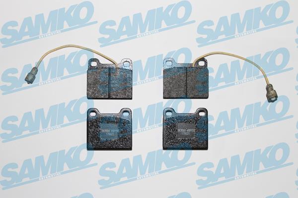 Samko 5SP155 - Kit de plaquettes de frein, frein à disque cwaw.fr