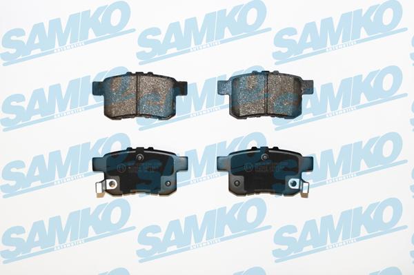 Samko 5SP1569 - Kit de plaquettes de frein, frein à disque cwaw.fr