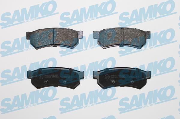 Samko 5SP1564 - Kit de plaquettes de frein, frein à disque cwaw.fr