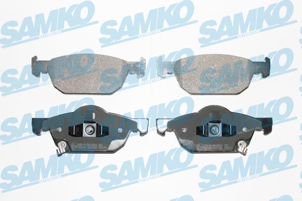 Samko 5SP1560 - Kit de plaquettes de frein, frein à disque cwaw.fr