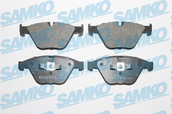 Samko 5SP1509 - Kit de plaquettes de frein, frein à disque cwaw.fr