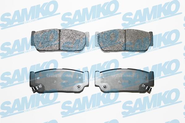 Samko 5SP1504 - Kit de plaquettes de frein, frein à disque cwaw.fr