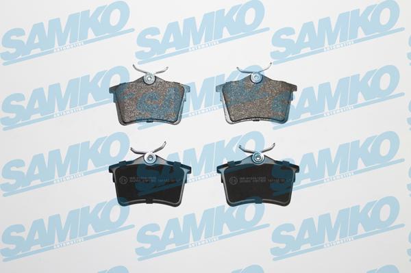 Samko 5SP1500 - Kit de plaquettes de frein, frein à disque cwaw.fr