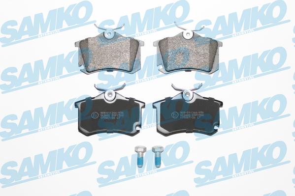 Samko 5SP1508 - Kit de plaquettes de frein, frein à disque cwaw.fr