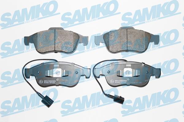 Samko 5SP1535 - Kit de plaquettes de frein, frein à disque cwaw.fr