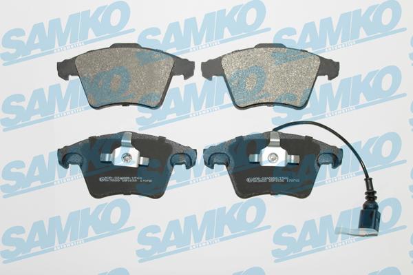 Samko 5SP1536 - Kit de plaquettes de frein, frein à disque cwaw.fr