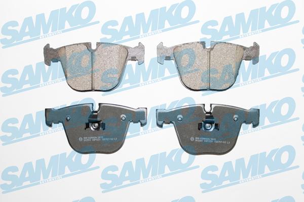 Samko 5SP1531 - Kit de plaquettes de frein, frein à disque cwaw.fr