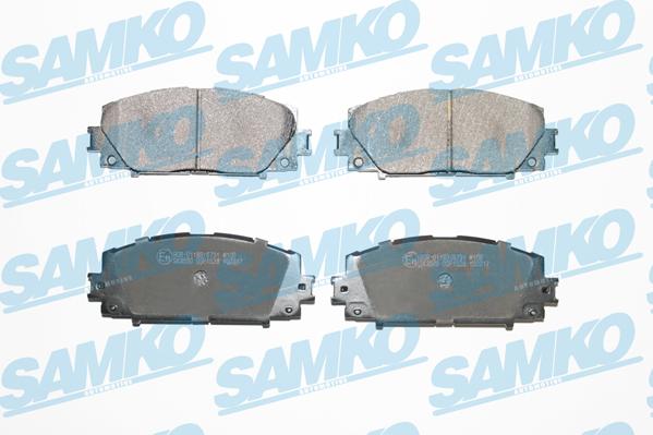 Samko 5SP1529 - Kit de plaquettes de frein, frein à disque cwaw.fr