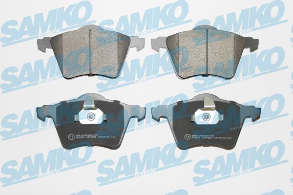 Samko 5SP1525 - Kit de plaquettes de frein, frein à disque cwaw.fr