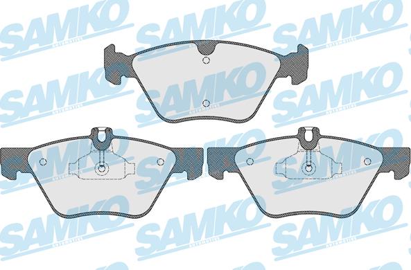 Samko 5SP1523 - Kit de plaquettes de frein, frein à disque cwaw.fr