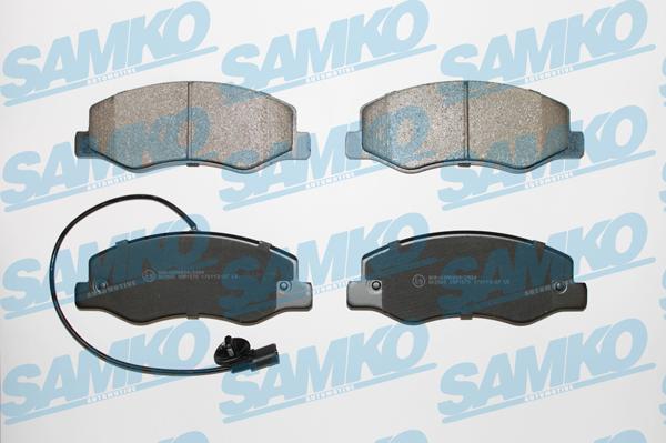 Samko 5SP1570 - Kit de plaquettes de frein, frein à disque cwaw.fr