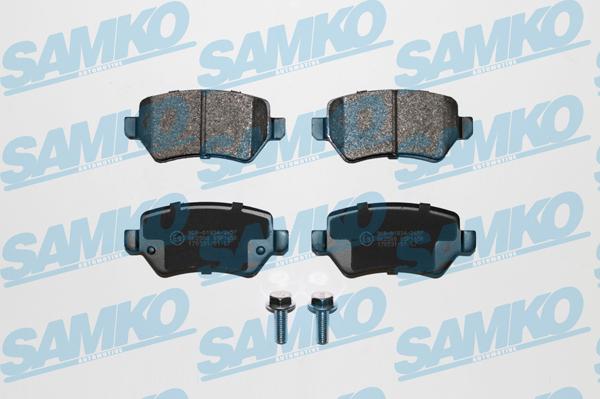 Samko 5SP1650 - Kit de plaquettes de frein, frein à disque cwaw.fr