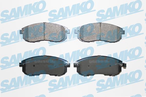 Samko 5SP1605 - Kit de plaquettes de frein, frein à disque cwaw.fr