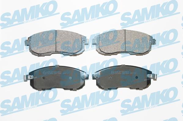 Samko 5SP1606 - Kit de plaquettes de frein, frein à disque cwaw.fr