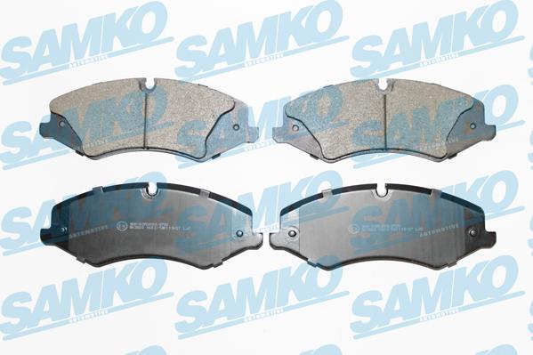 Samko 5SP1600 - Kit de plaquettes de frein, frein à disque cwaw.fr