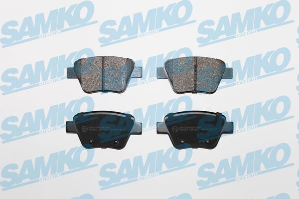 Samko 5SP1608 - Kit de plaquettes de frein, frein à disque cwaw.fr