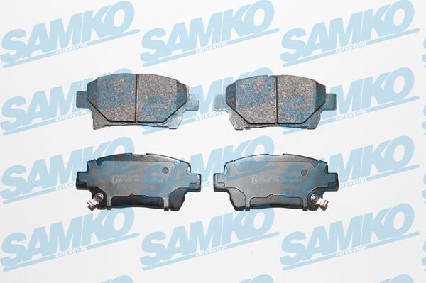 Samko 5SP1602 - Kit de plaquettes de frein, frein à disque cwaw.fr