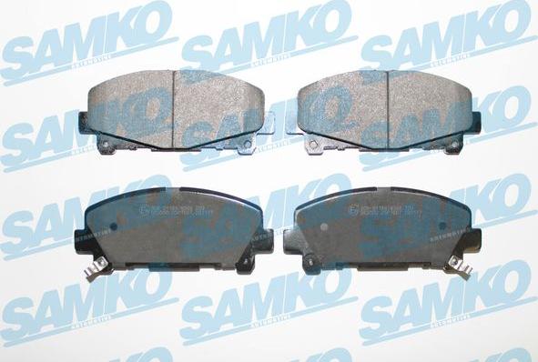 Samko 5SP1607 - Kit de plaquettes de frein, frein à disque cwaw.fr