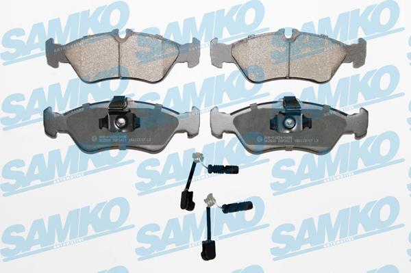 Samko 5SP1611A - Kit de plaquettes de frein, frein à disque cwaw.fr