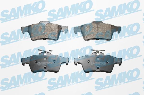 Samko 5SP1637 - Kit de plaquettes de frein, frein à disque cwaw.fr