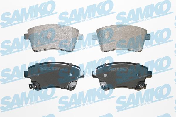 Samko 5SP1623 - Kit de plaquettes de frein, frein à disque cwaw.fr