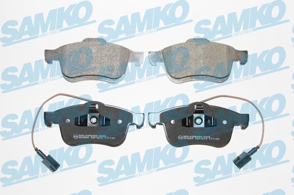 Samko 5SP1674 - Kit de plaquettes de frein, frein à disque cwaw.fr