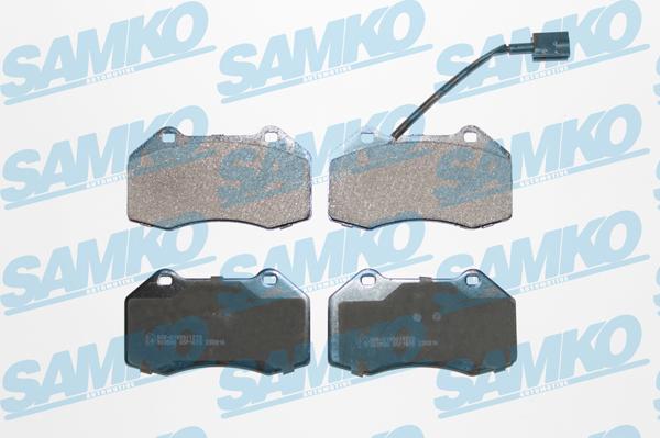 Samko 5SP1670 - Kit de plaquettes de frein, frein à disque cwaw.fr