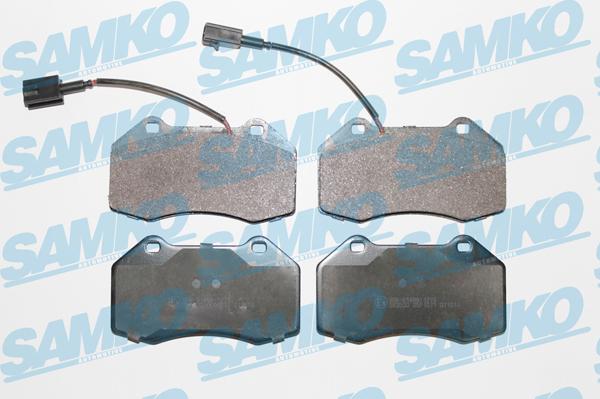 Samko 5SP1671 - Kit de plaquettes de frein, frein à disque cwaw.fr