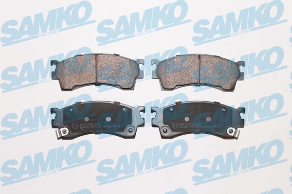 Samko 5SP1045 - Kit de plaquettes de frein, frein à disque cwaw.fr