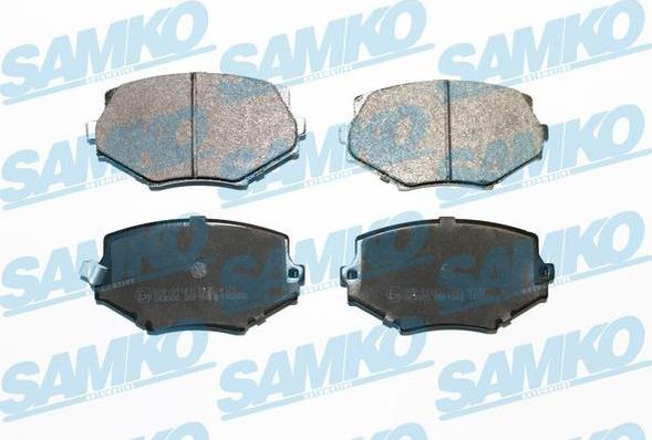 Samko 5SP1043 - Kit de plaquettes de frein, frein à disque cwaw.fr