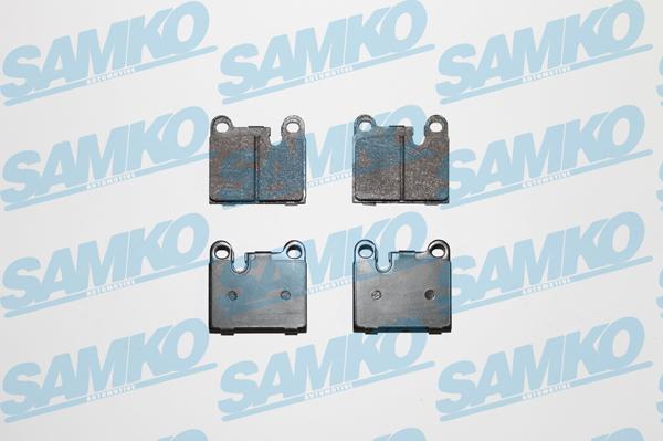 Samko 5SP1057 - Kit de plaquettes de frein, frein à disque cwaw.fr