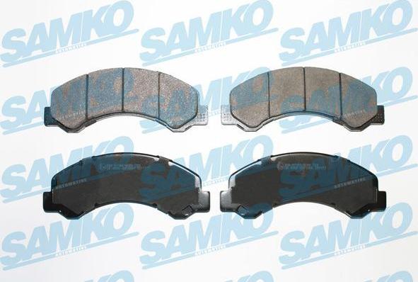 Samko 5SP1064 - Kit de plaquettes de frein, frein à disque cwaw.fr