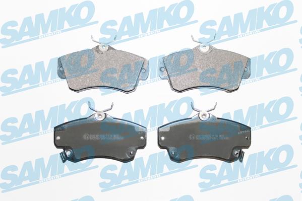 Samko 5SP1061 - Kit de plaquettes de frein, frein à disque cwaw.fr