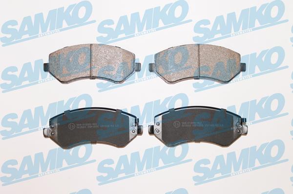 Samko 5SP1005 - Kit de plaquettes de frein, frein à disque cwaw.fr