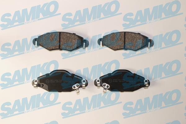 Samko 5SP1001 - Kit de plaquettes de frein, frein à disque cwaw.fr