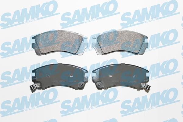 Samko 5SP1011 - Kit de plaquettes de frein, frein à disque cwaw.fr