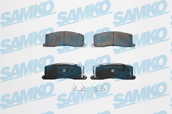 Samko 5SP1013 - Kit de plaquettes de frein, frein à disque cwaw.fr