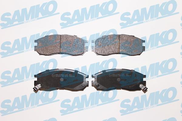 Samko 5SP1012 - Kit de plaquettes de frein, frein à disque cwaw.fr