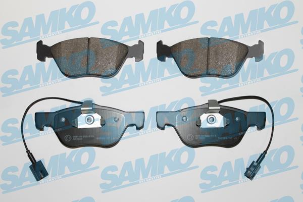 Samko 5SP1098 - Kit de plaquettes de frein, frein à disque cwaw.fr