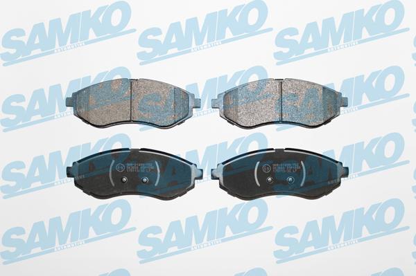 Samko 5SP1080 - Kit de plaquettes de frein, frein à disque cwaw.fr