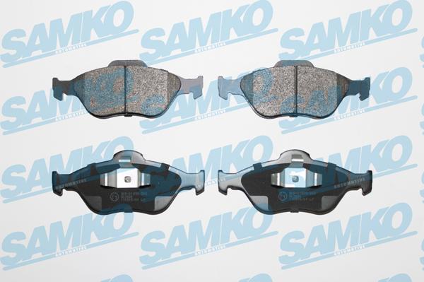 Samko 5SP1088 - Kit de plaquettes de frein, frein à disque cwaw.fr