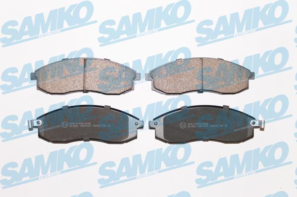 Samko 5SP1030 - Kit de plaquettes de frein, frein à disque cwaw.fr