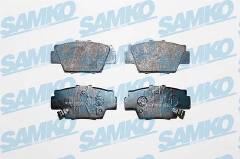 Samko 5SP1038 - Kit de plaquettes de frein, frein à disque cwaw.fr