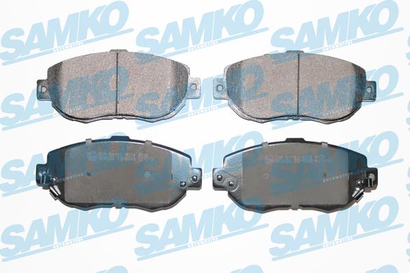 Samko 5SP1033 - Kit de plaquettes de frein, frein à disque cwaw.fr