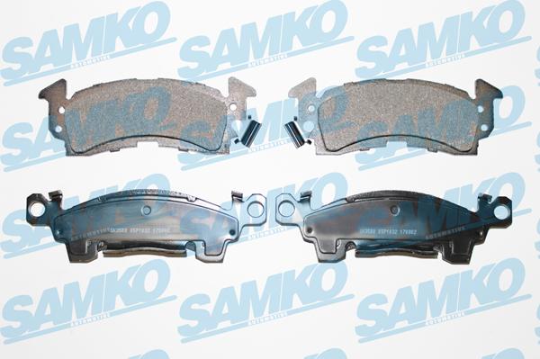 Samko 5SP1032 - Kit de plaquettes de frein, frein à disque cwaw.fr