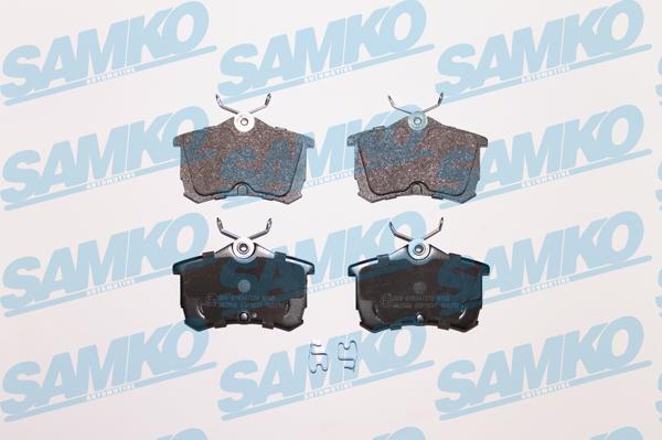 Samko 5SP1037 - Kit de plaquettes de frein, frein à disque cwaw.fr