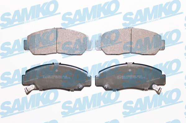 Samko 5SP1071 - Kit de plaquettes de frein, frein à disque cwaw.fr